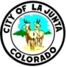 City Logo - depicting a pair of antelope, based on the legend of a herd of antelope running down Main Street the day the city was incorporated